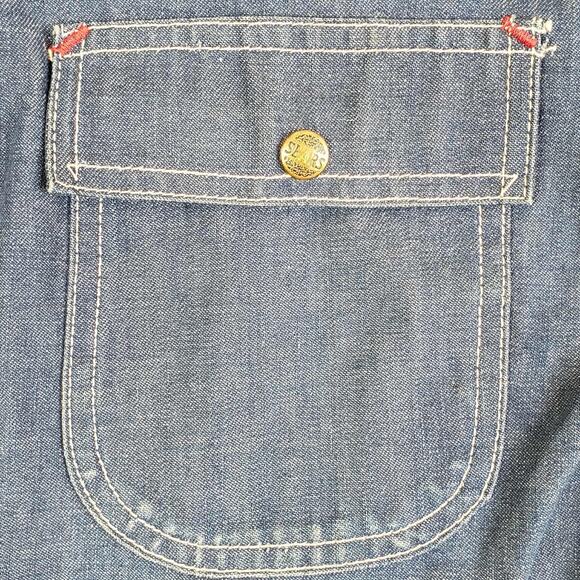 Vintage Sears Leisure Chore Blanket Lined Work Coat Jacket XLT 46/48 True Vtg - Picture 5 of 11